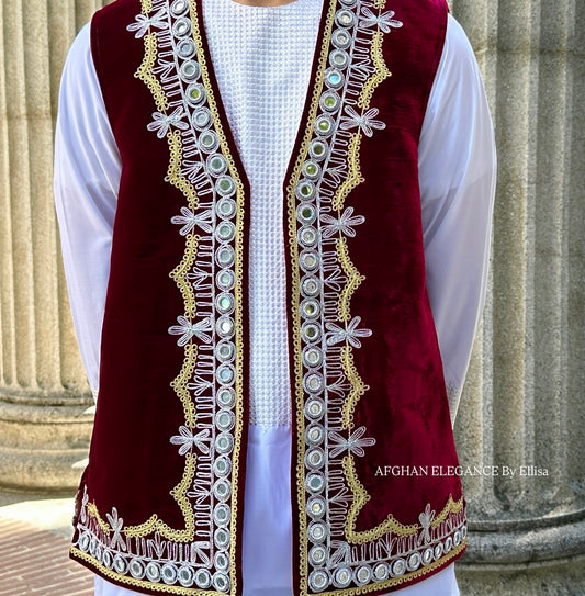Crimson - Orchid Men’s Waistcoat